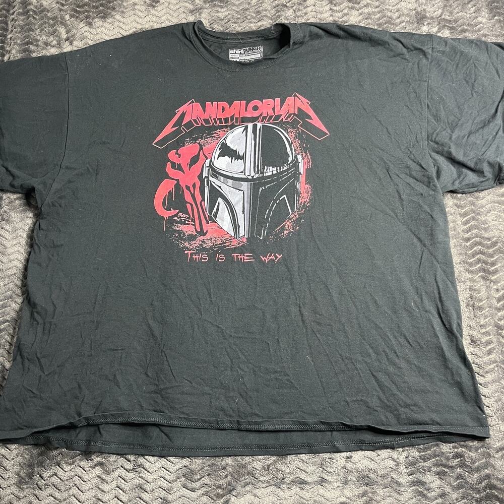 Shirt Punch mandalorian t shirt star Wars Size 4XL
